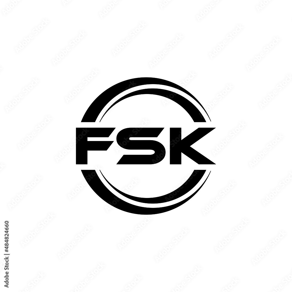 FSK letter logo design with white background in illustrator, vector logo modern alphabet font overlap style. calligraphy designs for logo, Poster, Invitation, etc. FSK letter logo design with white background in illustrator, vector logo modern alphabet font overlap style. calligraphy designs for logo, Poster, Invitation, etc.