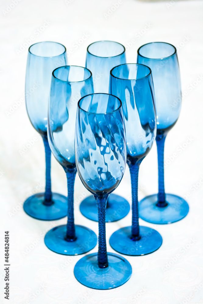 Obraz premium Blue Glasses Set