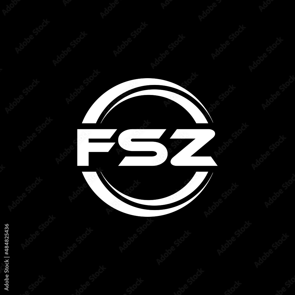FSZ letter logo design with black background in illustrator, vector logo modern alphabet font overlap style. calligraphy designs for logo, Poster, Invitation, etc. FSZ letter logo design with black background in illustrator, vector logo modern alphabet font overlap style. calligraphy designs for logo, Poster, Invitation, etc.