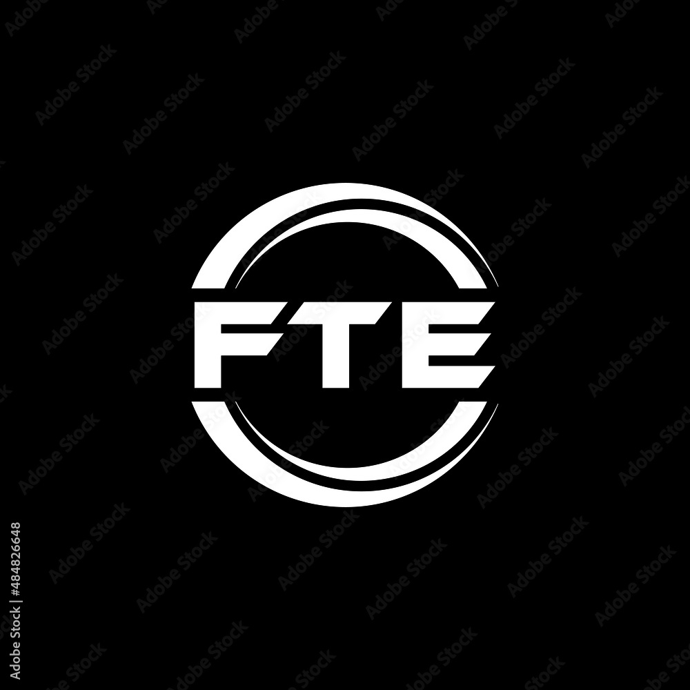 FTE letter logo design with black background in illustrator, vector logo modern alphabet font overlap style. calligraphy designs for logo, Poster, Invitation, etc. FTE letter logo design with black background in illustrator, vector logo modern alphabet font overlap style. calligraphy designs for logo, Poster, Invitation, etc.