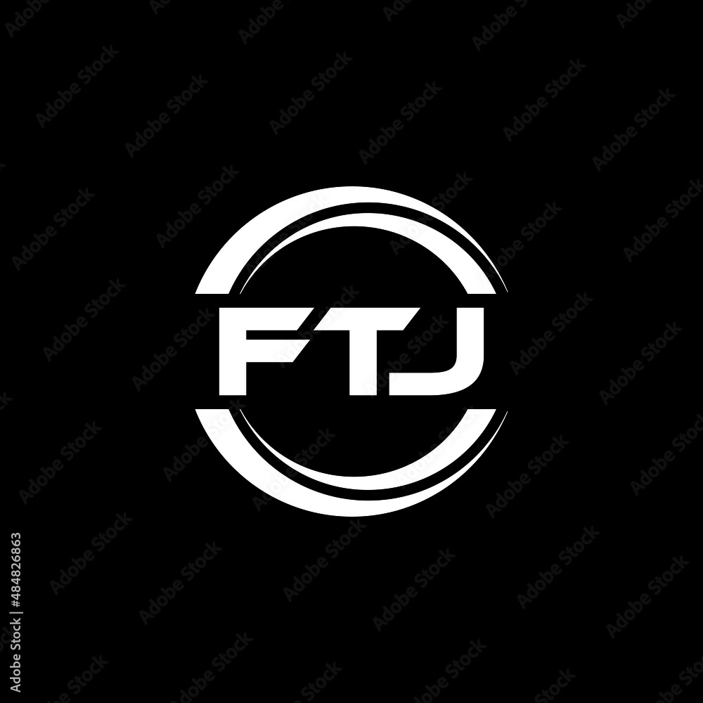 FTJ letter logo design with black background in illustrator, vector logo modern alphabet font overlap style. calligraphy designs for logo, Poster, Invitation, etc. FTJ letter logo design with black background in illustrator, vector logo modern alphabet font overlap style. calligraphy designs for logo, Poster, Invitation, etc.