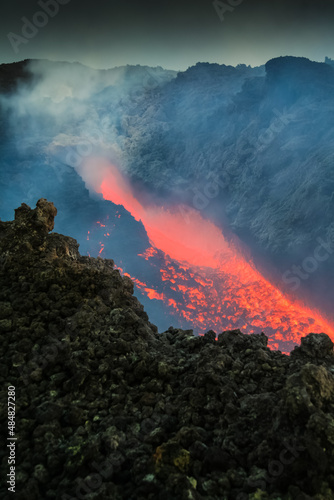 Vulcan lava