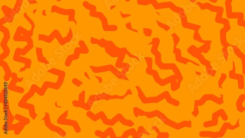 orange abstract scratches illustration background 
