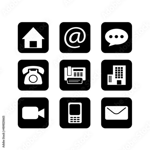 icons set business