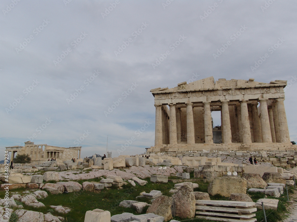 Parthenon at Acropolis of Athens, Greece