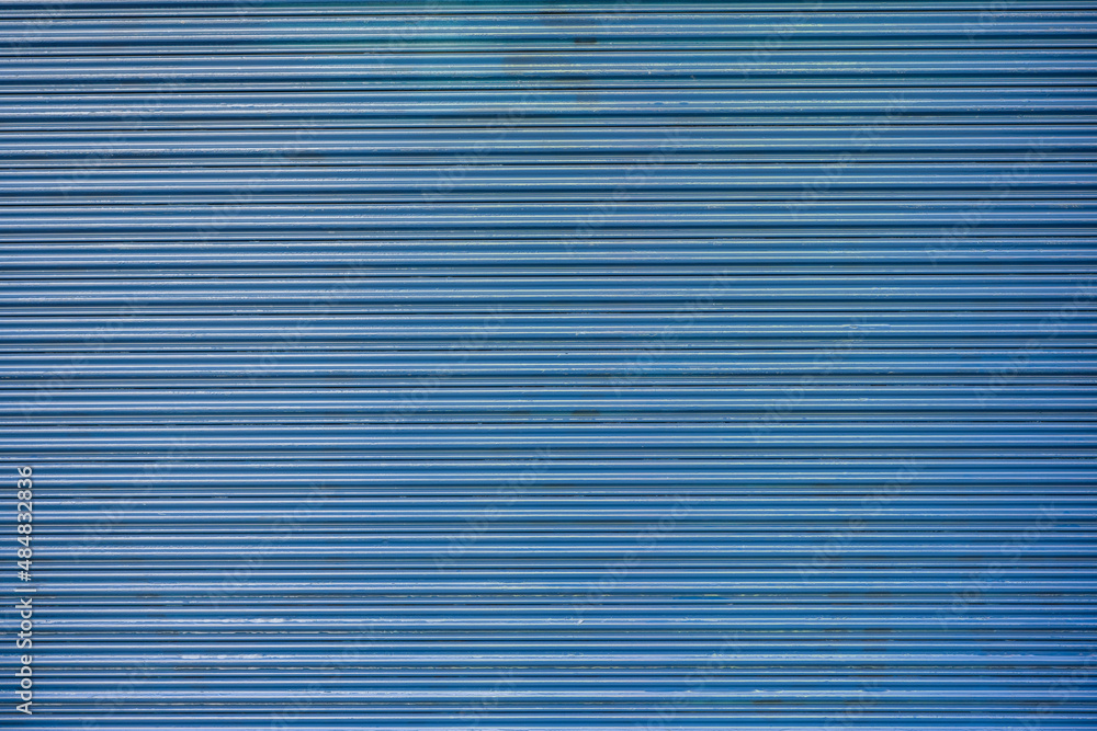 Abstract pattern blue metal fence background. Abstract pattern blue metal fence background.