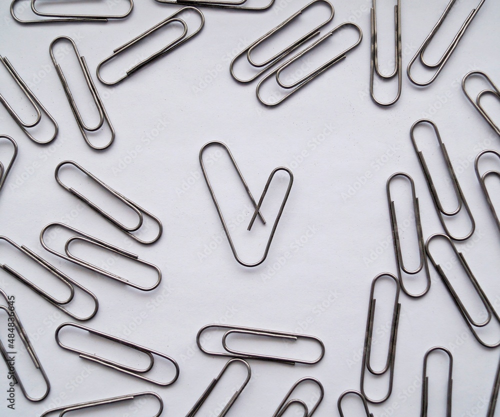 paper clips background paper clips background