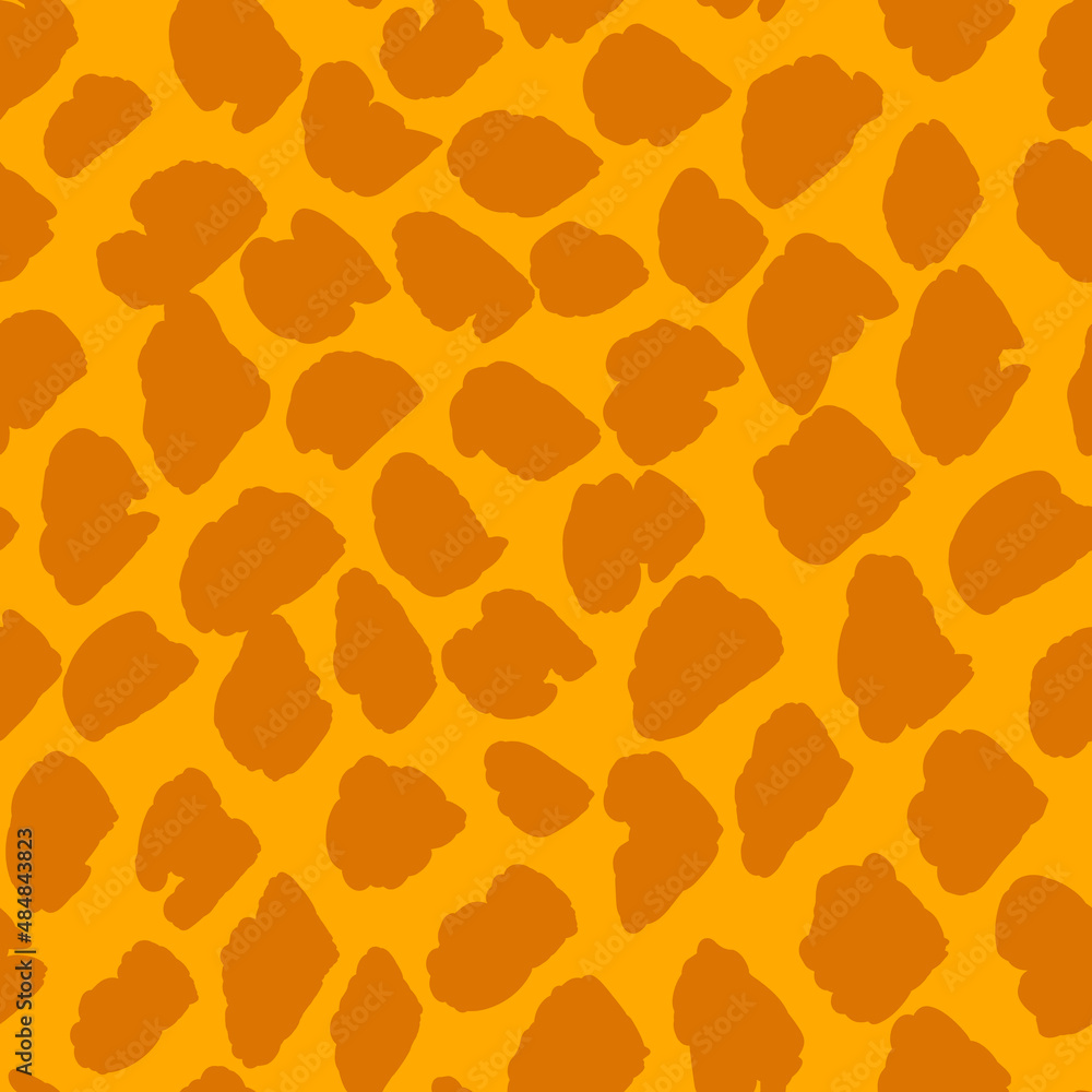 Abstract modern leopard seamless pattern. Animals trendy background. Color decorative vector stock illustration for print, card, postcard, fabric, textile. Modern ornament of stylized skin Abstract modern leopard seamless pattern. Animals trendy background. Color decorative vector stock illustration for print, card, postcard, fabric, textile. Modern ornament of stylized skin