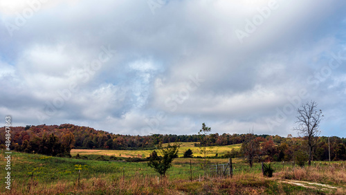 Appalachian panorama countryside