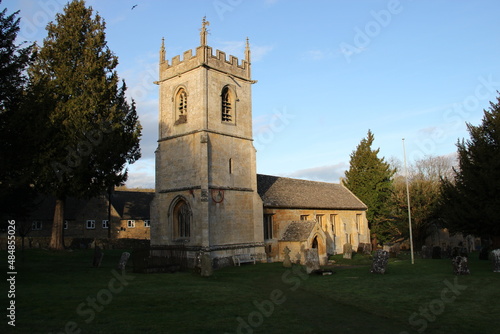 saint Andrew´s church in Naunton, Gloucestershire