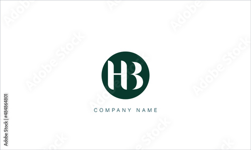 BH, HB, BH, Letters Logo Monogram