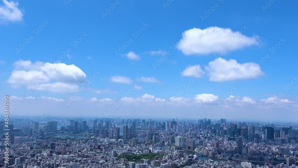 東京 都心部 ヘリコプター空撮動画 東京 都心部 ヘリコプター空撮動画