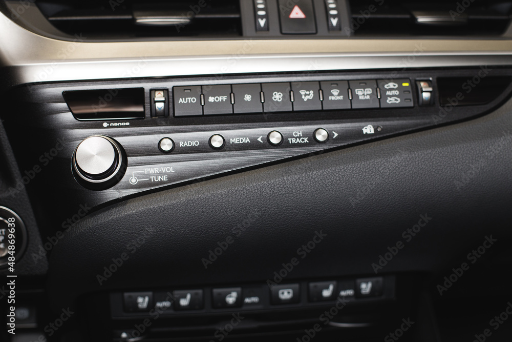 manual air conditioning controls of the car manual air conditioning controls of the car
