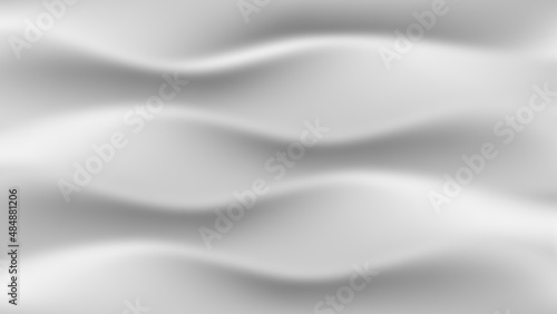 Abstract white wavy curve overlap background texture pattern vector illustration.