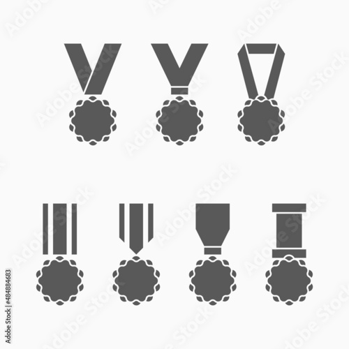 Award medal icon, award vector