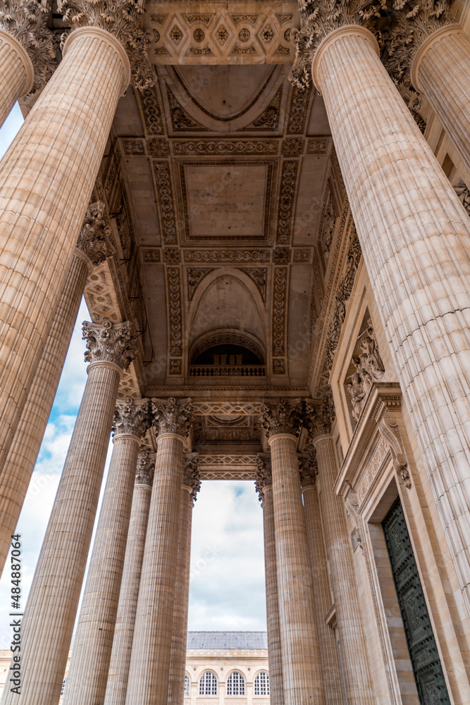 Fototapeta premium The Church of Saint-Sulpice, a Roman Catholic church in Paris, France