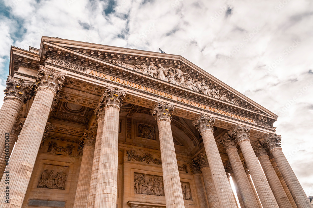 The Panthéon is a monument in the 5th arrondissement of Paris, France