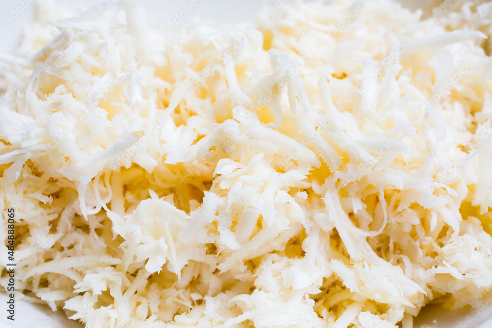 Freshly grated horseradish Freshly grated horseradish