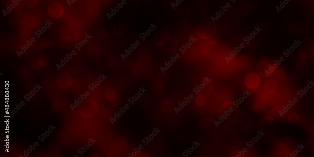 Dark Red vector pattern with circles. Abstract illustration with colorful spots in nature style. Pattern for business ads. Dark Red vector pattern with circles. Abstract illustration with colorful spots in nature style. Pattern for business ads.
