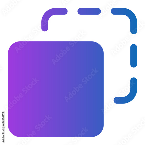 copy gradient icon