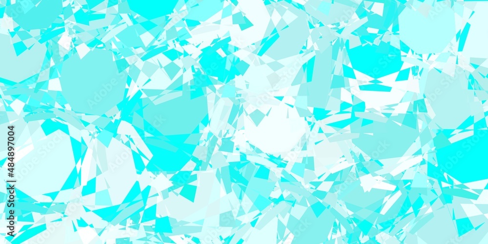 Light Green vector background with triangles. Light Green vector background with triangles.