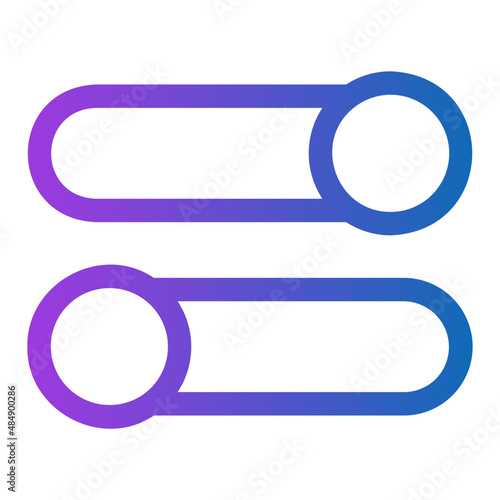 toggle line icon