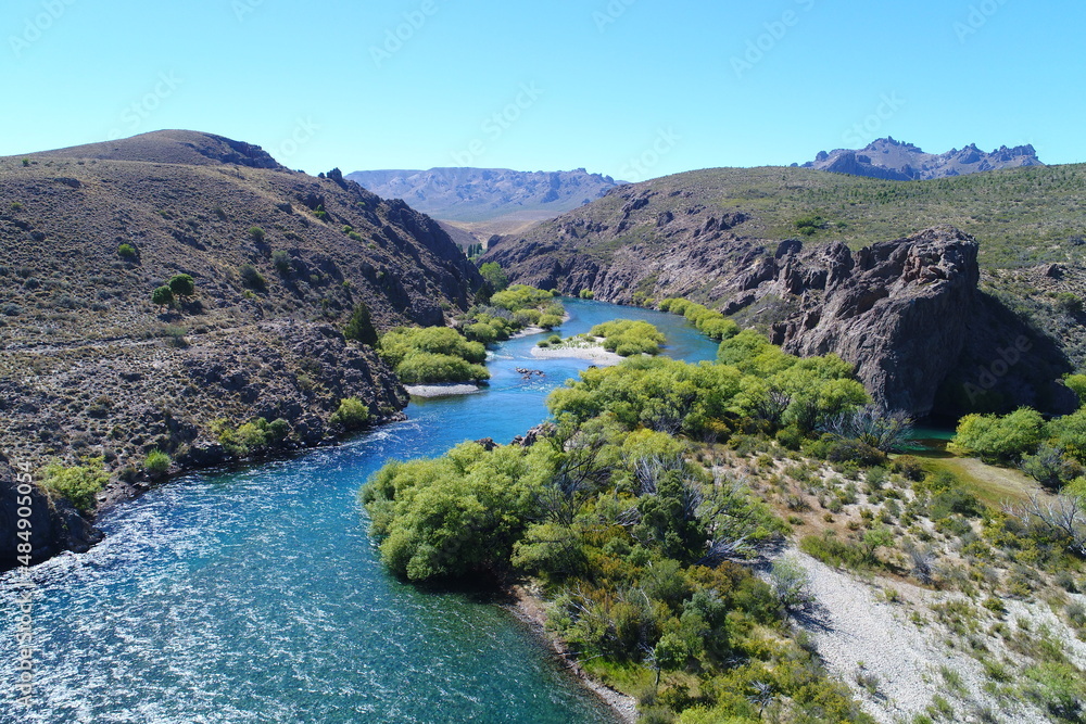 mountain river in the mountains