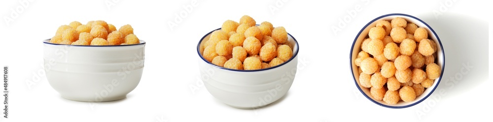 composition of ripe raspberries in a bowl on a textured background composition of ripe raspberries in a bowl on a textured background