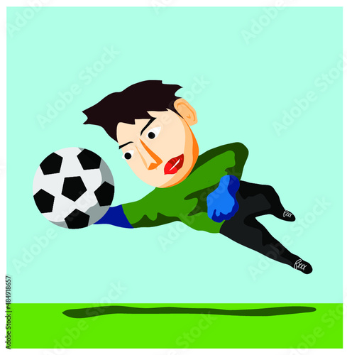 ゴールキーパー　サッカー　セーブ