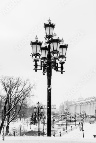 street lamp, authentic street lamp