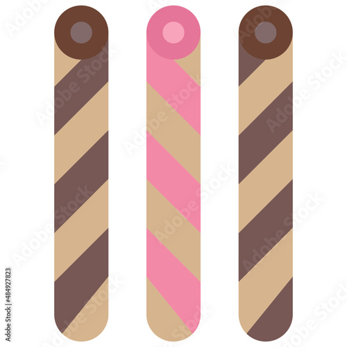 wafer flat icon