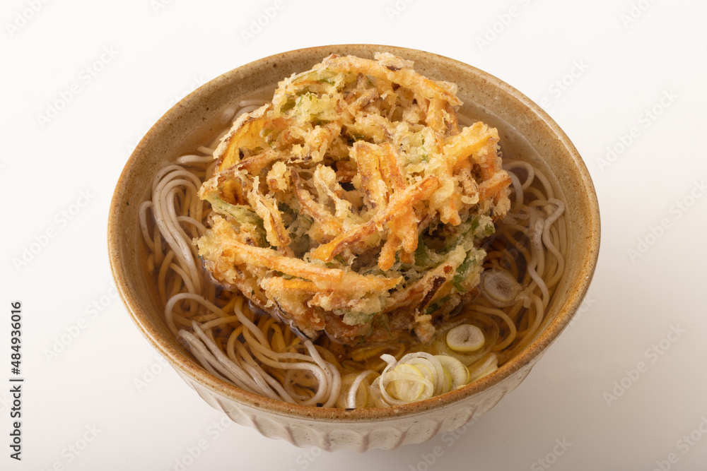 野菜かき揚げ蕎麦 野菜かき揚げ蕎麦