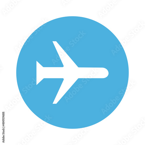 Aeroplane flight Isolated Vector icon which can easily modify or edit