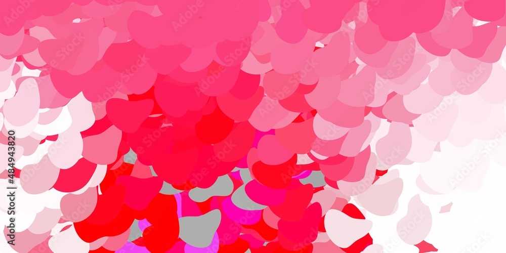 Light gray vector background with random forms. Light gray vector background with random forms.