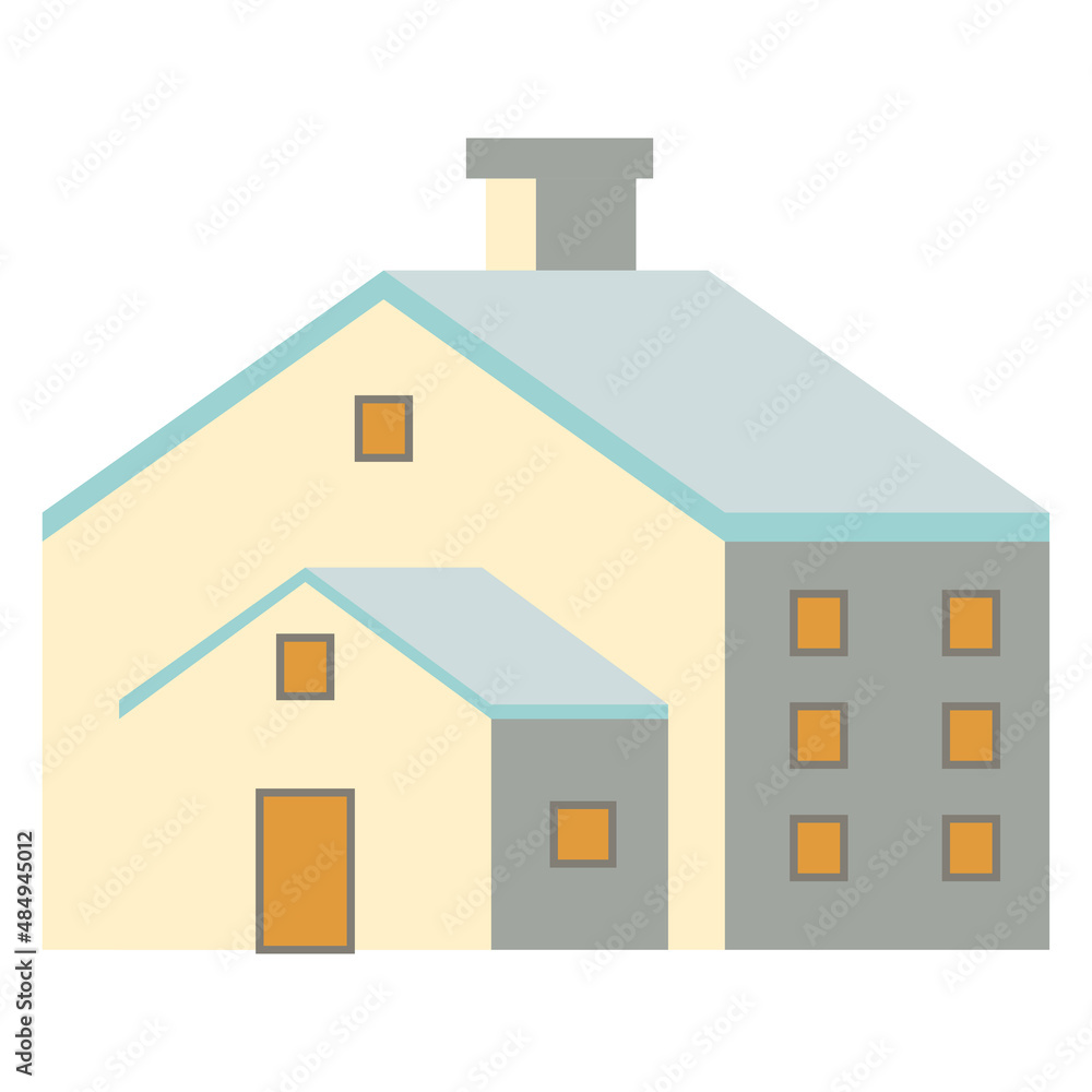 clip art of western house with cartoon design clip art of western house with cartoon design