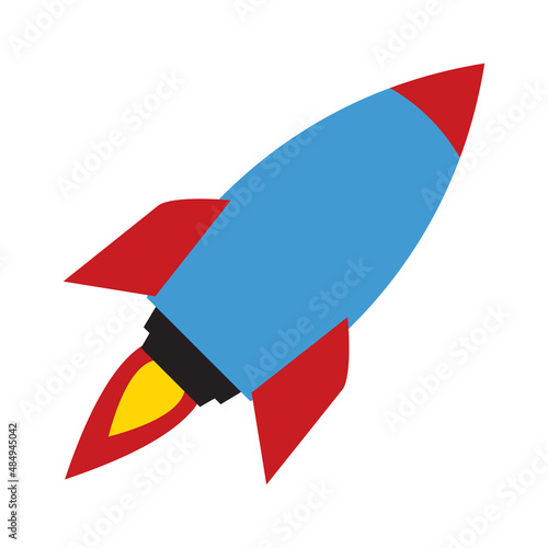 Free Download clip art of rocket with cartoon design - GFXLoad