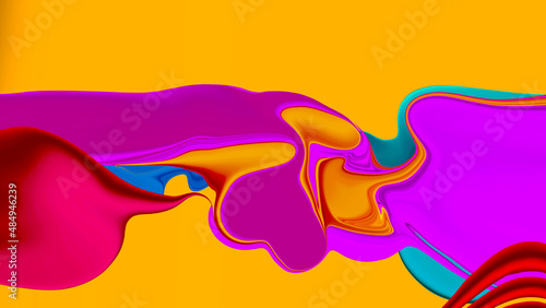 Fototapeta Naklejka Na Ścianę i Meble -  Abstract modern shape and color design background, Gradient colorful abstract background
