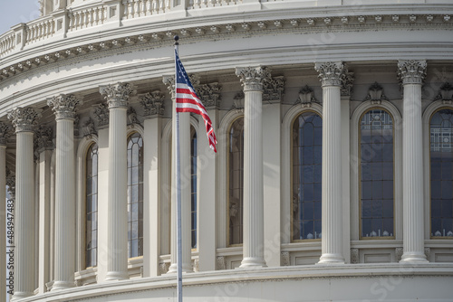 US Capitol Building Flag