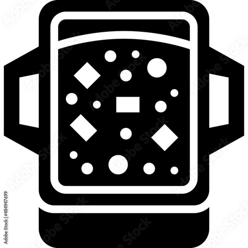 casserole solid icon