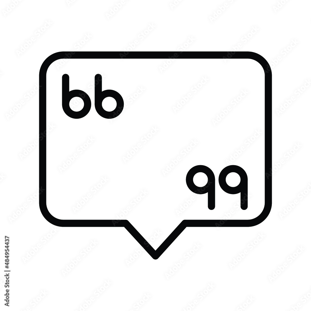 Quote Isolated Vector icon which can easily modify or edit
Quote Isolated Vector icon which can easily modify or edit