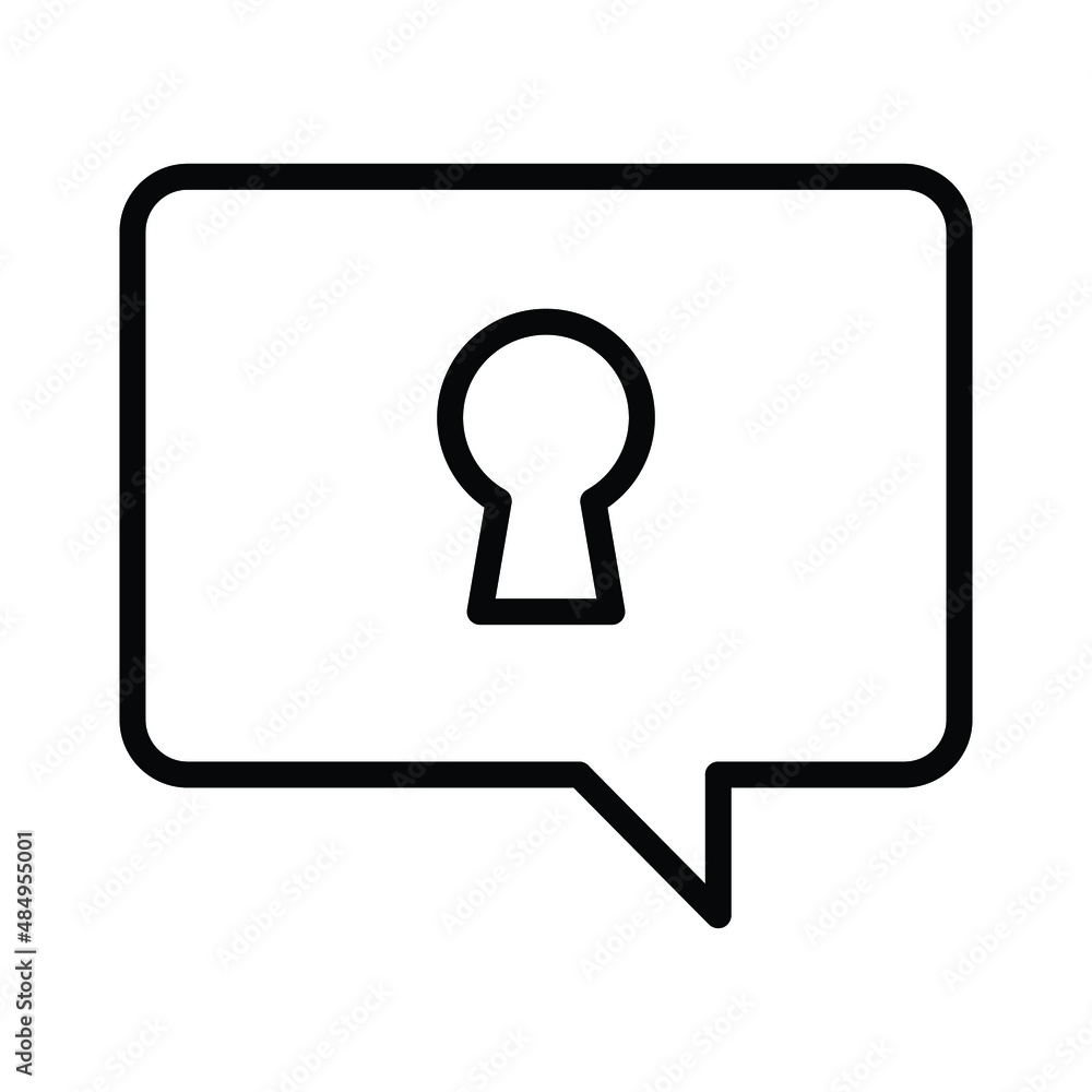 Secure chat Isolated Vector icon which can easily modify or edit
Secure chat Isolated Vector icon which can easily modify or edit