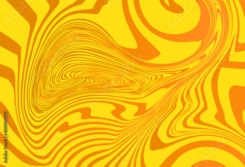 vector Orange And Yellow Sunburst Background design 