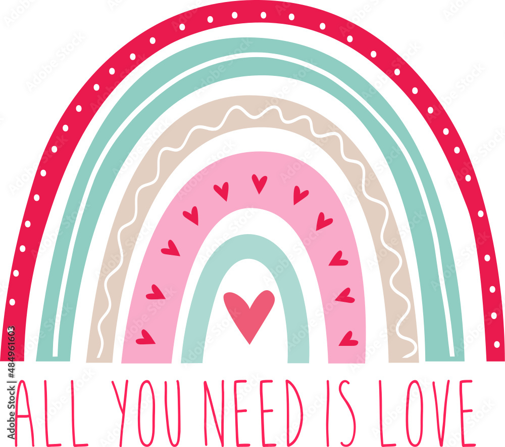 Valentine Rainbow Valentine Rainbow