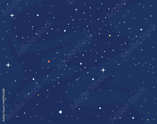 Fototapeta Naklejka Na Ścianę i Meble -  Space Galaxy Background