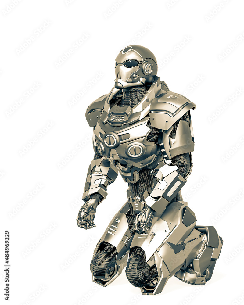 space knight is praying space knight is praying