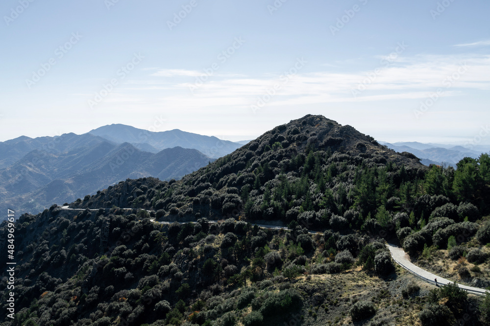 viewpoints at Madari circular trail in Cyprus