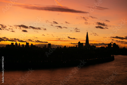 sunset in the city © OVIDIU