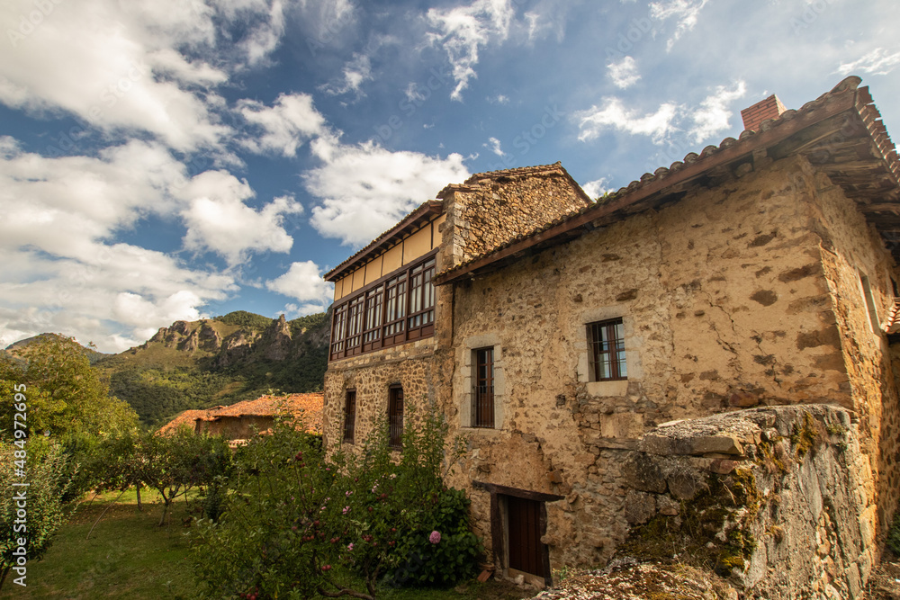 Beautiful mountain village