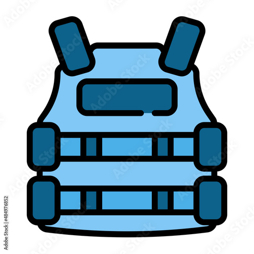 bulletproof Color line icon