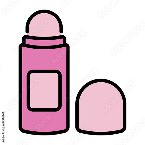 deodorant Color line icon